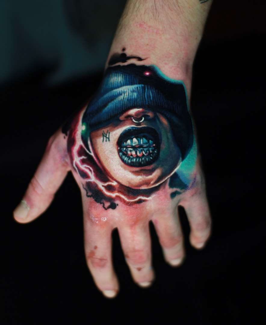 Tattoo artist Aleksey Mashkov, authors style color realistic tattoo | Russia, Moscow