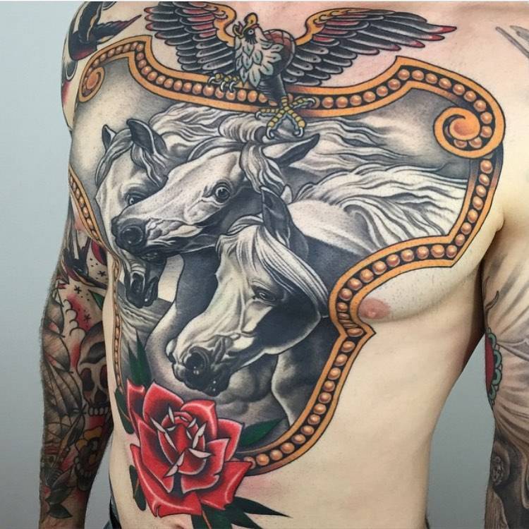 Dan Pemble's neo-traditional tattoo | iNKPPL