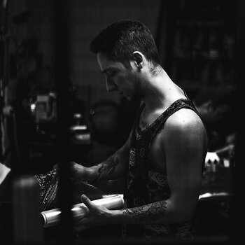 Tattoo artist Ilya Kuznecov
