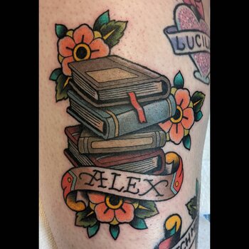 Tattoo artist Matt Brotka