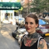 Tattoo artist Maret Brotkrumen
