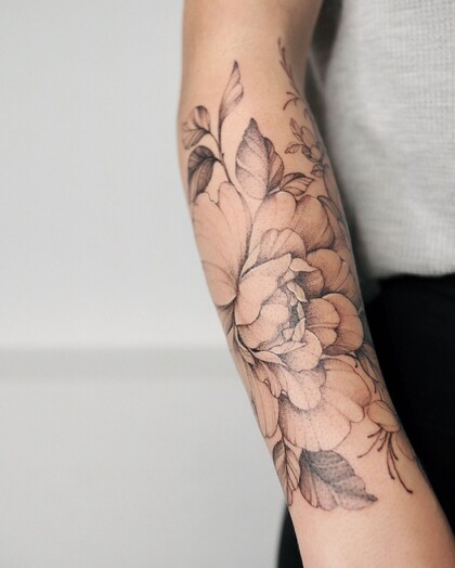 Tattoo Idea # Tattoo Artist Yarina Tereshchenko