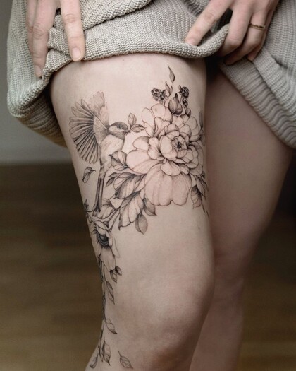 Tattoo Idea # Tattoo Artist Yarina Tereshchenko