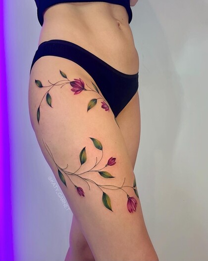 Tattoo Idea # Tattoo Artist Ekaterina Garnet / Katy Garnet