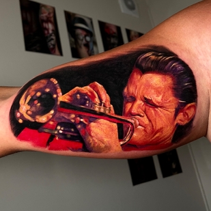 Male  Portrait tattoo on Shoulder #72466 | Tattoo Artist Bruno Perdiz