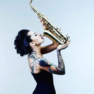 🔥 Hot photos, model's portfolio  #12637 Tattoo model Angelica Anderson