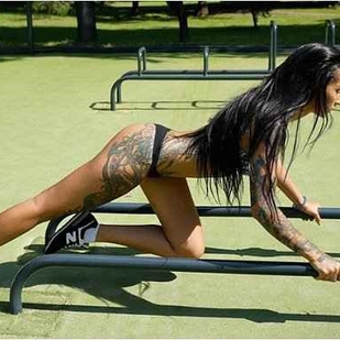 🔥 Hot photos, model's portfolio  #12639 Tattoo model Angelica Anderson