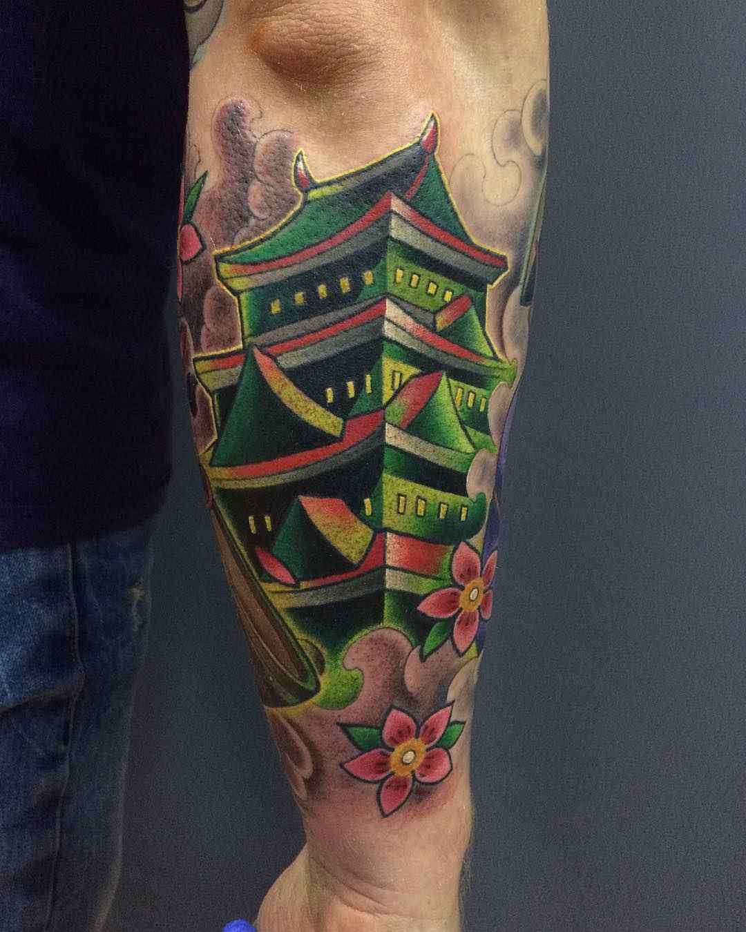 Тату мастер Никита NEL Наумов цветные нью-скул неотрадиционные татуировки | Tattoo artist Nikita NEL Naumov color new school neo traditional tattoo