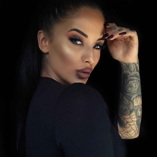 🔥 Hot photos, model's portfolio  #12735 Tattoo model Kaitlyn Mason