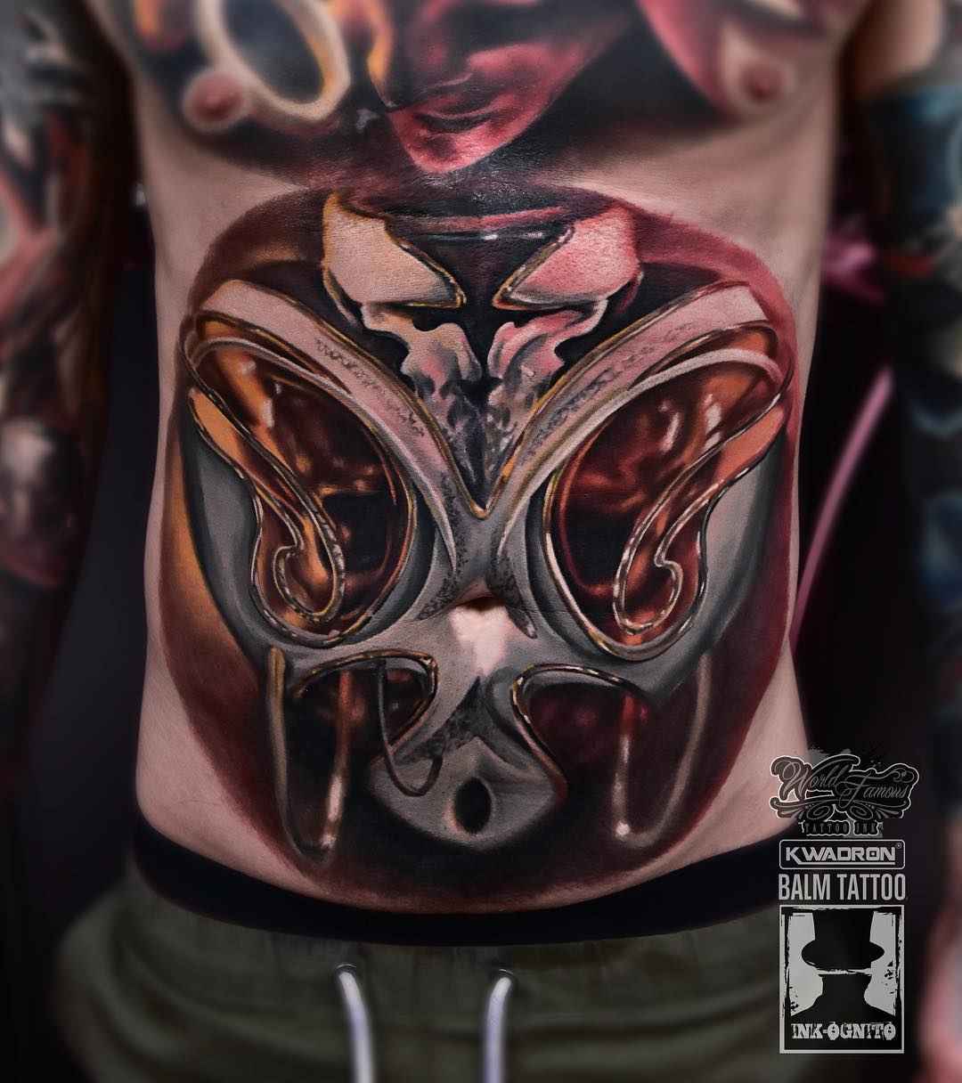 Тату мастер Tomasz TOFI Torfinski цветные сюрреалистические реализм татуировки | Tattoo artist Tomasz TOFI Torfinski color surrealistic realistic tattoo
