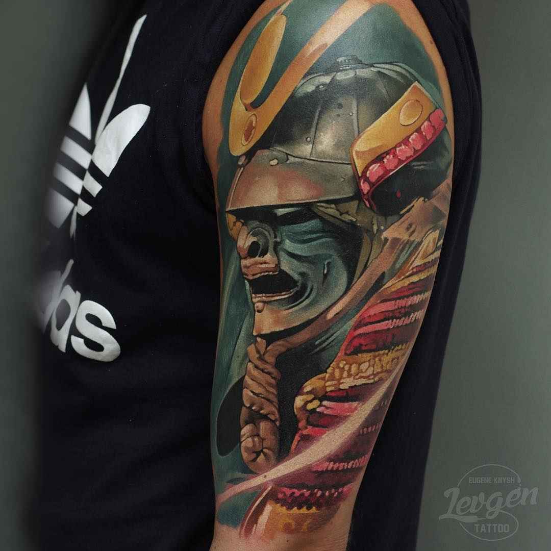 Тату мастер Евгений Кныш цветные реализм татуировки | Tattoo artist Evgeniy Knysh (Levgen) color realistic tattoo