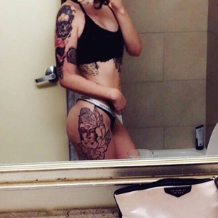 🔥 Hot photos, model's portfolio  #11939 Tattoo model Kate Boehm