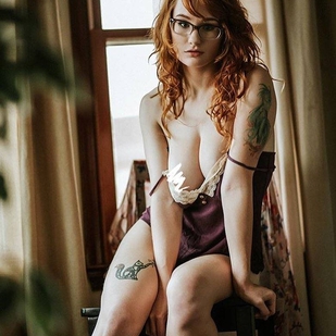 🔥 Hot photos, model's portfolio  #23106 Tattoo model Sera Sundew