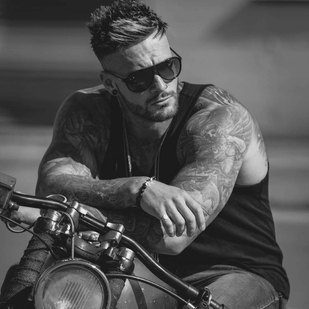 🔥 Hot photos, model's portfolio  #24097 Tattoo model Warren Phillips