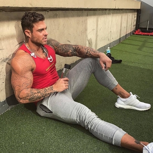 🔥 Hot photos, model's portfolio  #24114 Tattoo model DAVID HARRIS