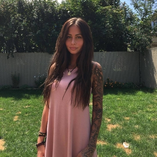 🔥 Hot photos, model's portfolio  #24165 Tattoo model Stéphaëlle Macias