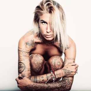 🔥 Hot photos, model's portfolio  #23915 Tattoo model Giada Longo