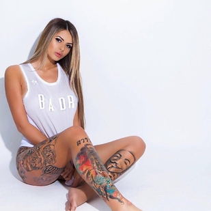 🔥 Hot photos, model's portfolio  #23877 Tattoo model BRITTNY BAYLIS