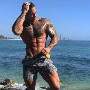 🔥 Hot photos, model's portfolio  #24116 Tattoo model DAVID HARRIS