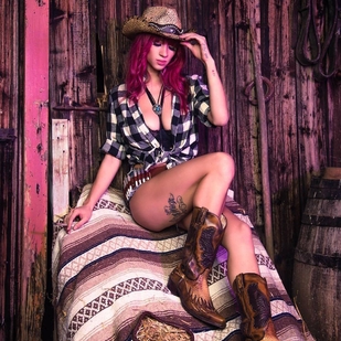 🔥 Hot photos, model's portfolio  #23187 Tattoo model Natasha Legeyda