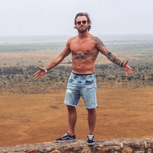 🔥 Hot photos, model's portfolio  #23786 Tattoo model Lennard Wickel