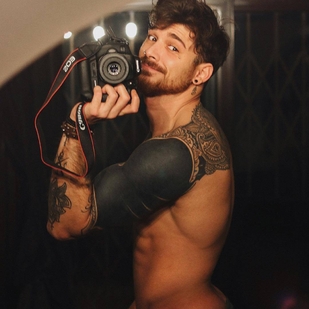 🔥 Hot photos, model's portfolio  #23994 Tattoo model Andrea Cerioli