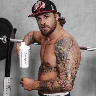 🔥 Hot photos, model's portfolio  #23787 Tattoo model Lennard Wickel