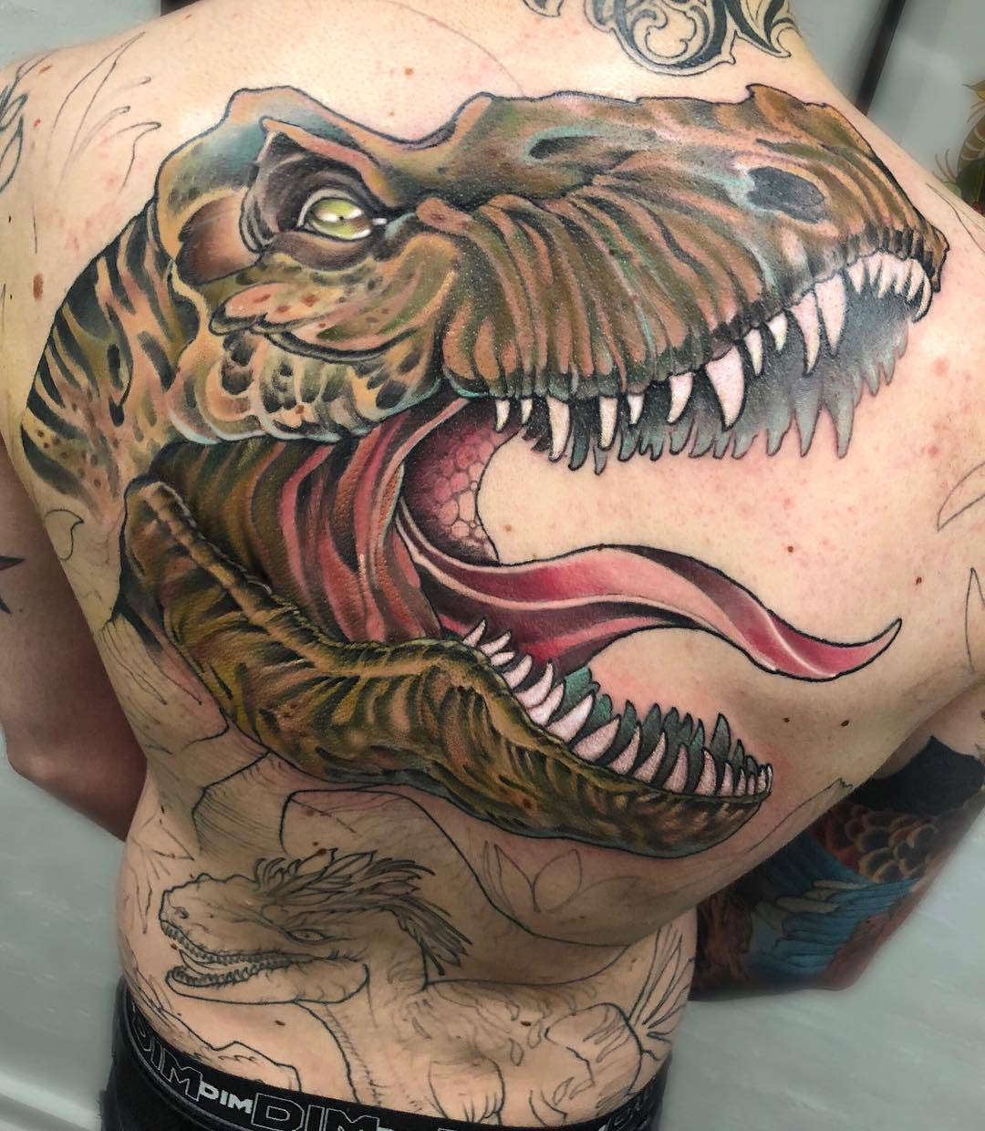 Tattoo artist Marty Early, color neo traditional tattoo | France