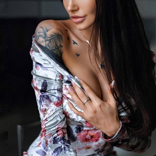🔥 Hot photos, model's portfolio  #23949 Tattoo model Anna Saharova