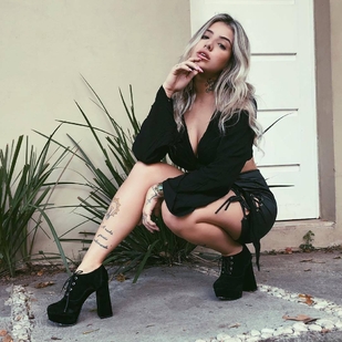 🔥 Hot photos, model's portfolio  #24150 Tattoo model CAROL CSAN