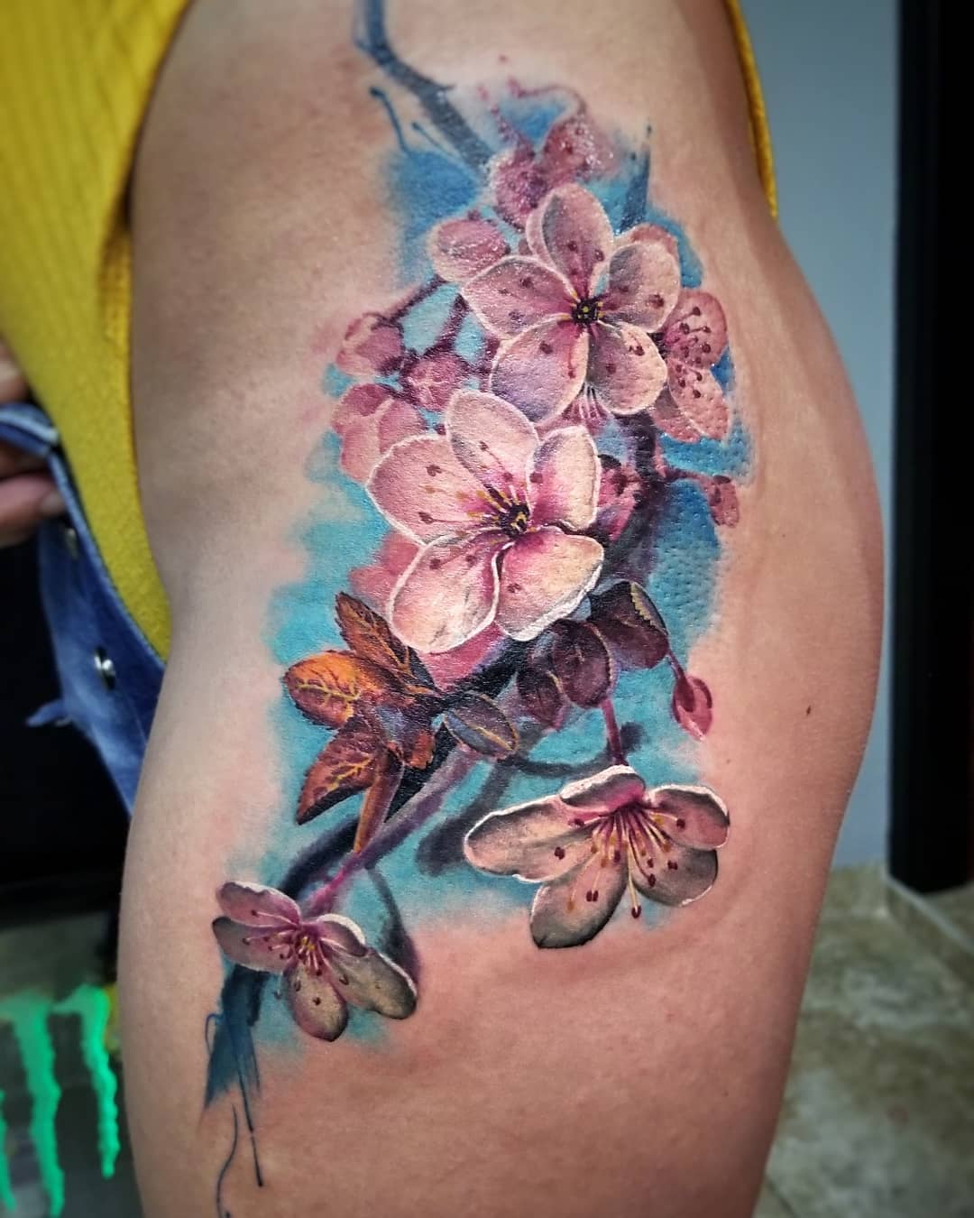 Tattoo艺术家Adrian Ciercoles，作者风格彩色肖像写实纹身 | 西班牙