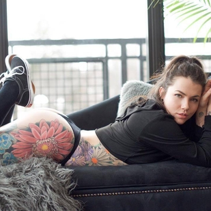 🔥 Hot photos, model's portfolio  #22912 Tattoo model Milenci Kouzlo