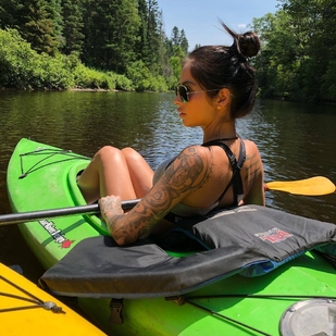 🔥 Hot photos, model's portfolio  #24176 Tattoo model Stéphaëlle Macias