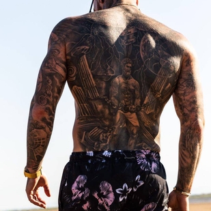 🔥 Hot photos, model's portfolio  #24107 Tattoo model Warren Phillips