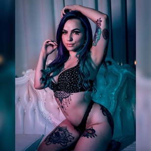 🔥 Hot photos, model's portfolio  #23202 Tattoo model Saturn SG