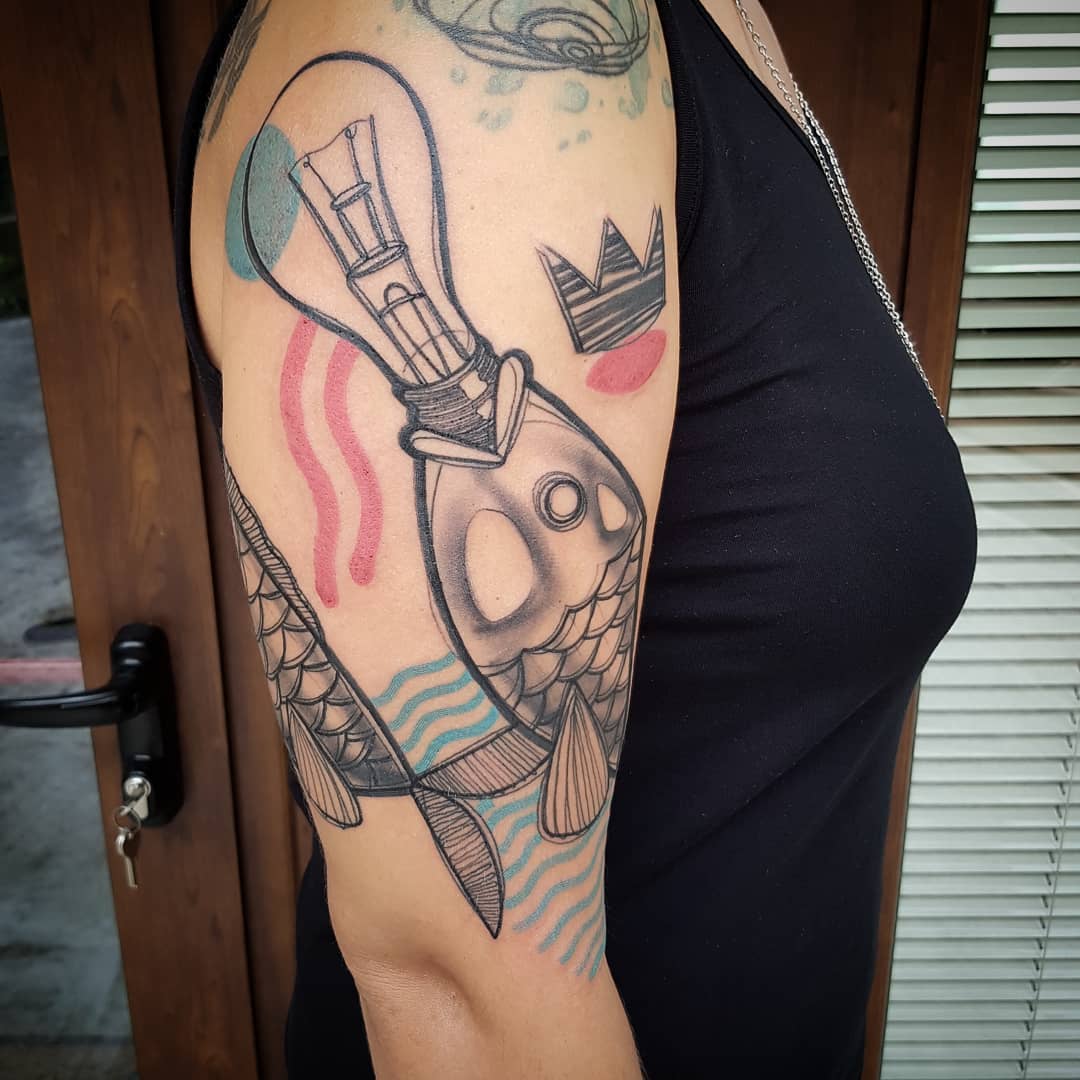 Tattoo artist Matteo Cascetti, exclusive interview, authors style modern tattoo | Italy