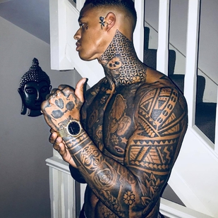 🔥 Hot photos, model's portfolio  #23902 Tattoo model Tyrone Hermitt