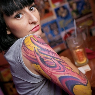 🔥 Hot photos, model's portfolio  #23245 Tattoo model Dekteva Tatyanka