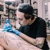 Tattoo artist Sasha Akulov