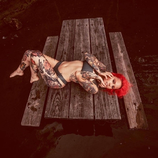 🔥 Hot photos, model's portfolio  #32131 Tattoo model Tori Surowiec