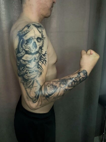 Tattoo Idea #41916 Tattoo Artist Denis Morozov 