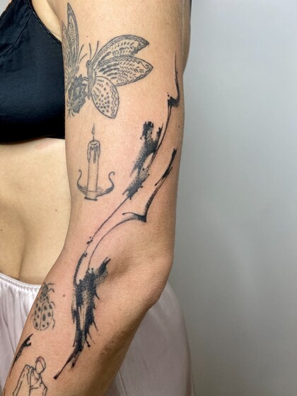 Tattoo Idea # Tattoo Artist Mary Nepostaeva 