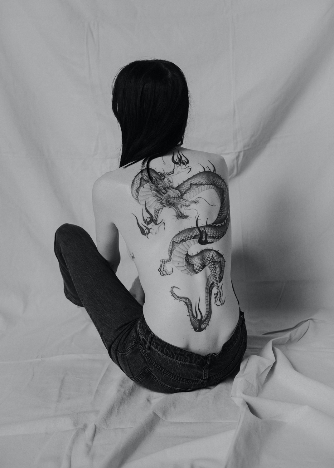 Tattoo artist Delphin Musquet