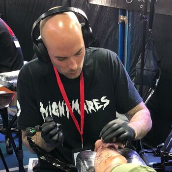 Tattoo artist Remko