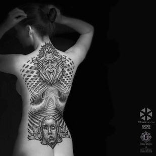 tattoo #2034 | Tattoo Artist Maksim Zhuravlev