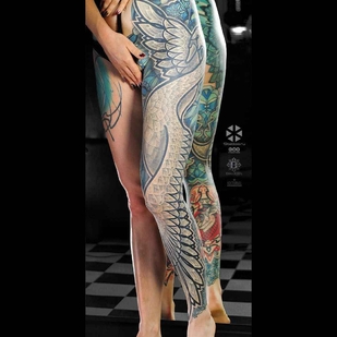 tattoo #2040 | Tattoo Artist Maksim Zhuravlev