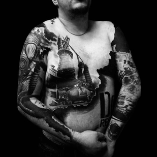 tattoo #1720 | Tattoo Artist Aleksandr Sencov