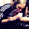 Tattoo artist Daria Stahp