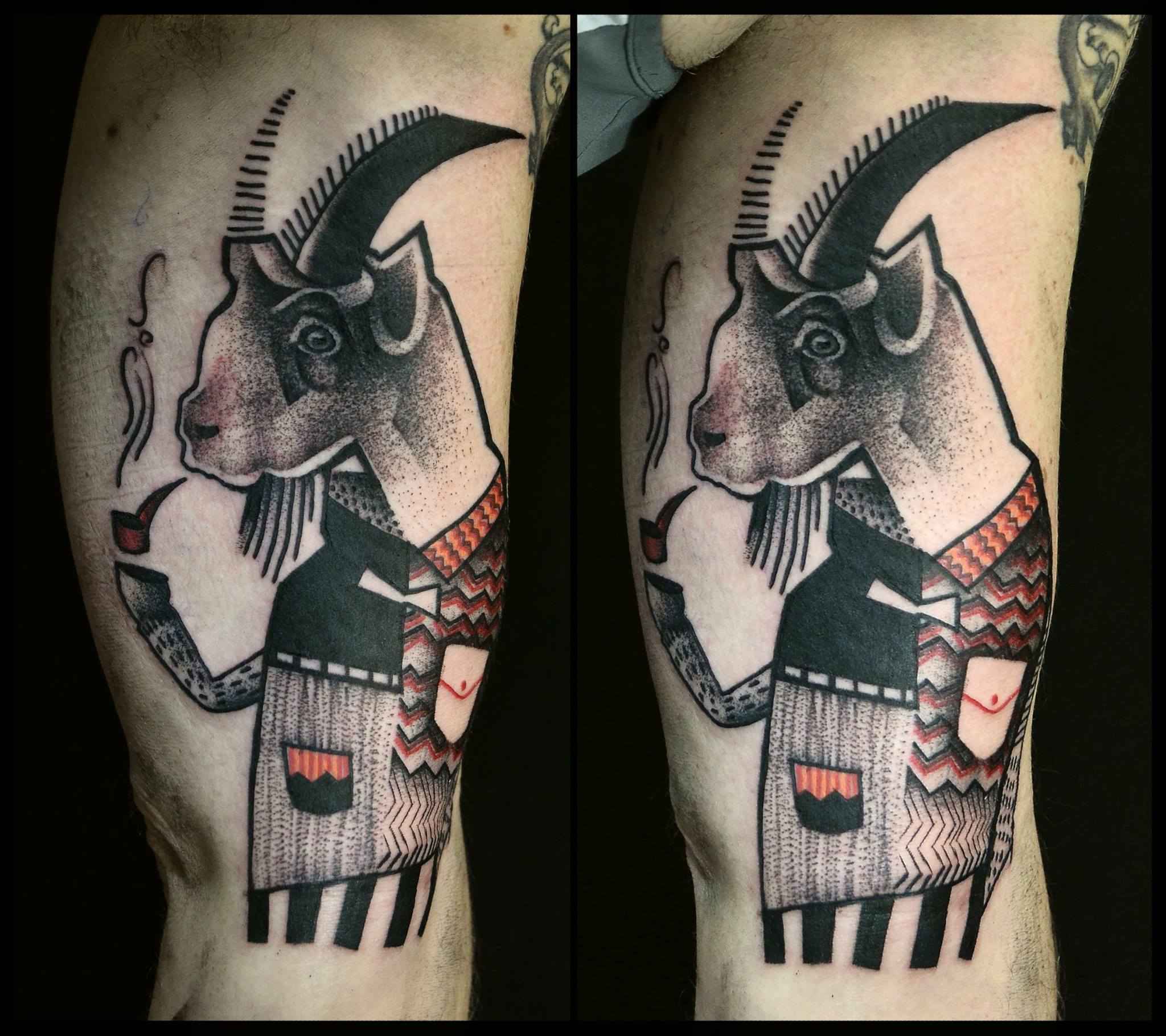 Tattoo artist Katarzyna Krutak