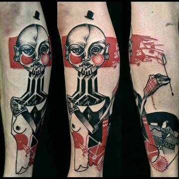 Tattoo artist Katarzyna Krutak